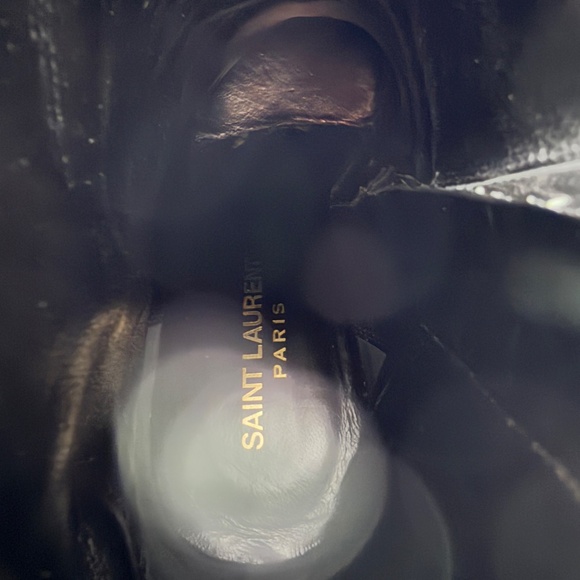 INSANE YSL MOTO BUCKLED STRAPPY ANKLE BOOTIES SIZE 40.5 - Picture 8 of 10